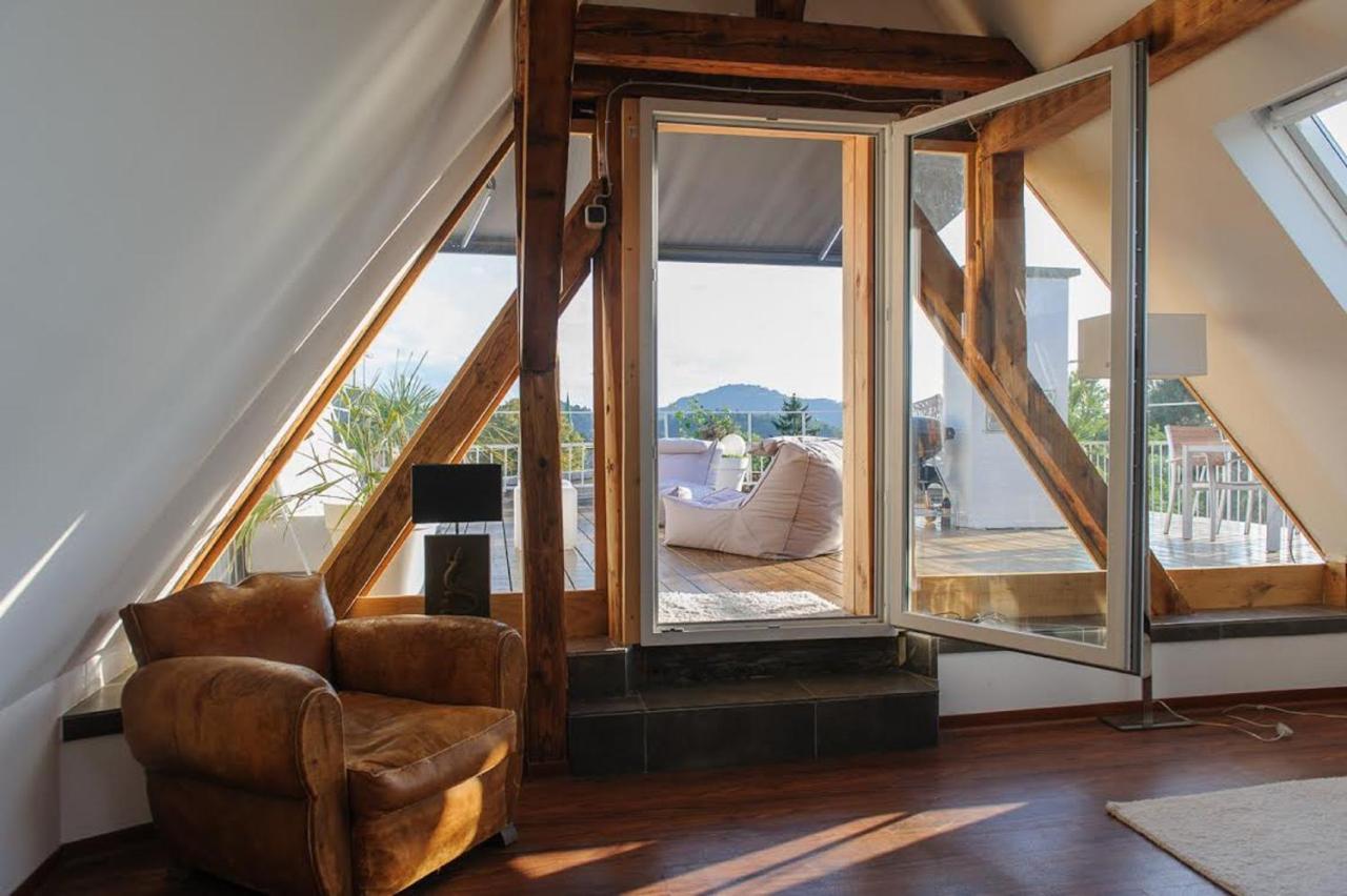 City Penthouse Mit Dachterrasse Friburgo em Brisgóvia Exterior foto